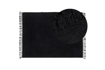 Ryijymatto Bitlis 140x200 cm - Musta - Kodintekstiilit & matot - Matto - Moderni matto - Puuvillamatto
