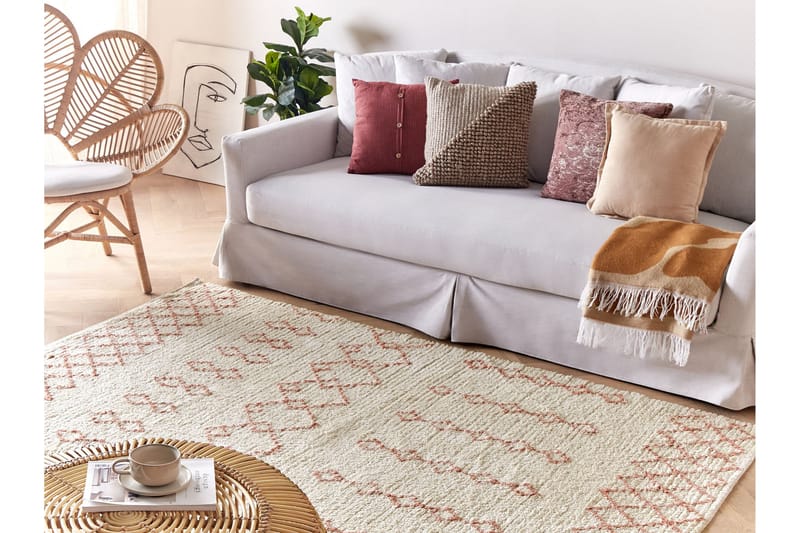 Ryijymatto Buxar 160x230 cm - Beige - Kodintekstiilit & matot - Matto - Moderni matto - Nukkamatto