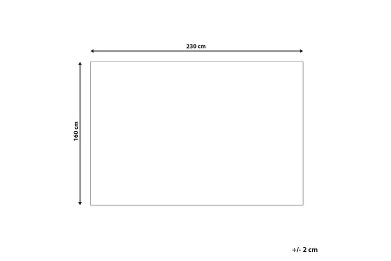 Ryijymatto Calti 160x230 cm - Vihreä - Kodintekstiilit & matot - Matto - Moderni matto - Nukkamatto