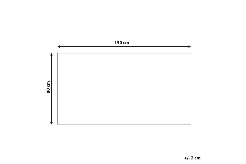 Ryijymatto Calti 80x150 cm - Vihreä - Kodintekstiilit & matot - Matto - Moderni matto - Nukkamatto