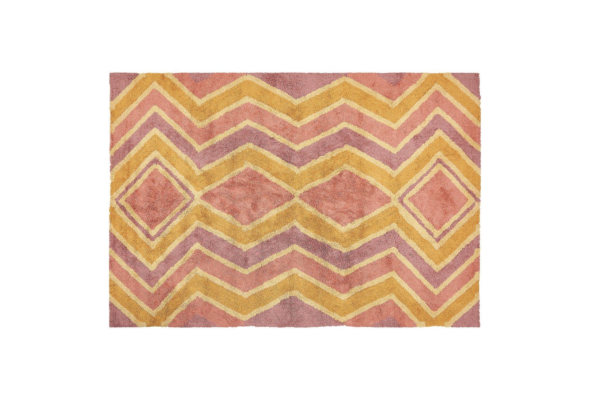 Ryijymatto Canakkale 140x200 cm - Beige - Kodintekstiilit & matot - Matto - Moderni matto - Nukkamatto