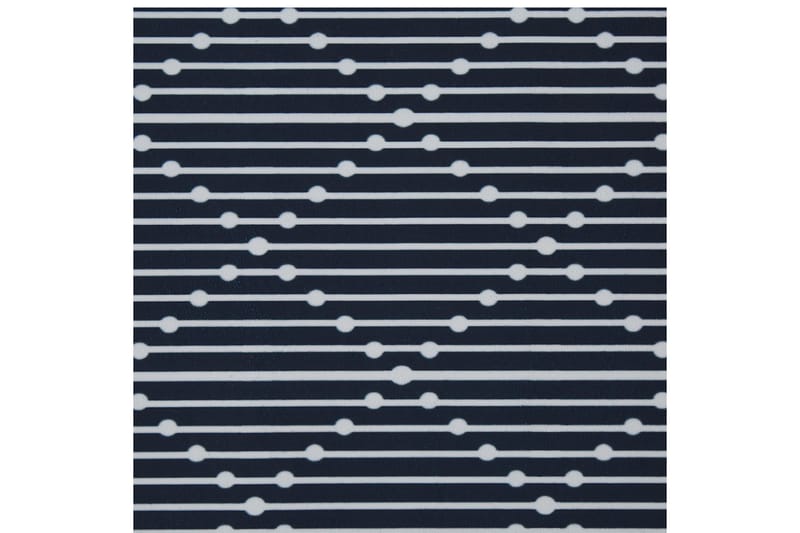 Ryijymatto Charvad 80x200 cm - Sininen - Kodintekstiilit & matot - Matto - Moderni matto - Nukkamatto
