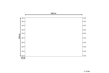 Ryijymatto Corum 140x200 cm - Musta - Kodintekstiilit & matot - Matto - Moderni matto - Puuvillamatto