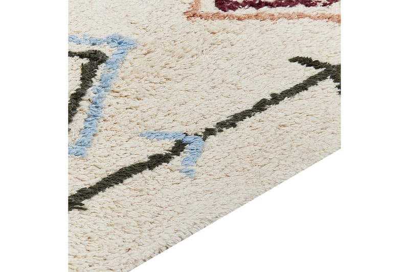 Ryijymatto Corum 160x230 cm - Beige - Kodintekstiilit & matot - Matto - Moderni matto - Nukkamatto