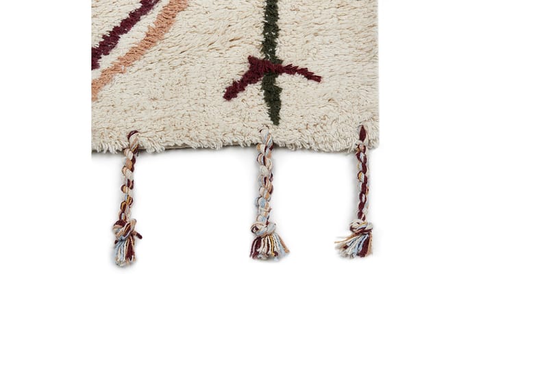 Ryijymatto Corum 160x230 cm - Beige - Kodintekstiilit & matot - Matto - Moderni matto - Puuvillamatto