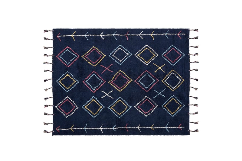 Ryijymatto Corum 160x230 cm, Musta