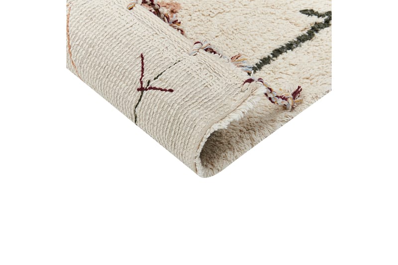 Ryijymatto Corum 80x150 cm - Beige - Kodintekstiilit & matot - Matto - Moderni matto - Nukkamatto