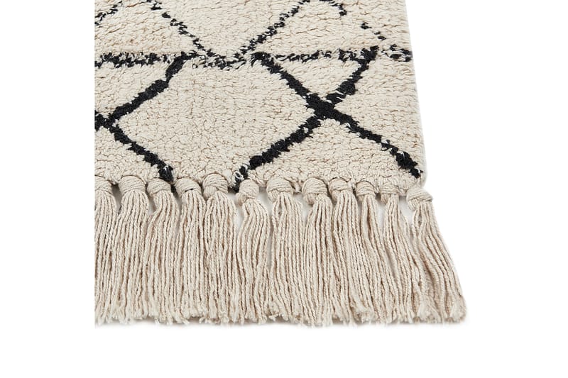 Ryijymatto Demkowicz 160x230 cm - Beige - Kodintekstiilit & matot - Matto - Moderni matto - Nukkamatto