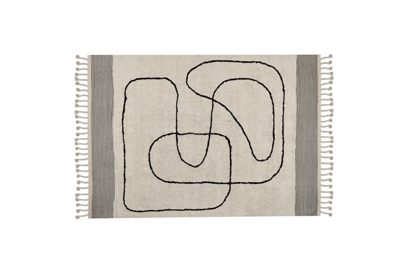 Ryijymatto Dokuz 140x200 cm, Beige