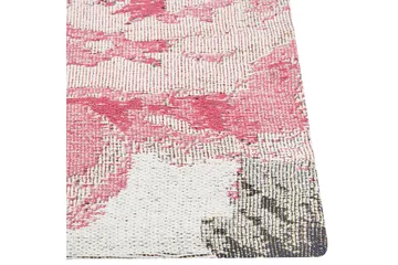 Ryijymatto Ejaz 140x200 cm - Vaaleanpunainen - Kodintekstiilit & matot - Matto - Moderni matto - Puuvillamatto