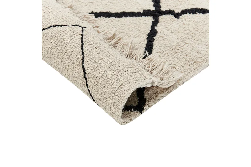 Ryijymatto Eldes 160x230 cm - Beige - Kodintekstiilit & matot - Matto - Moderni matto - Nukkamatto