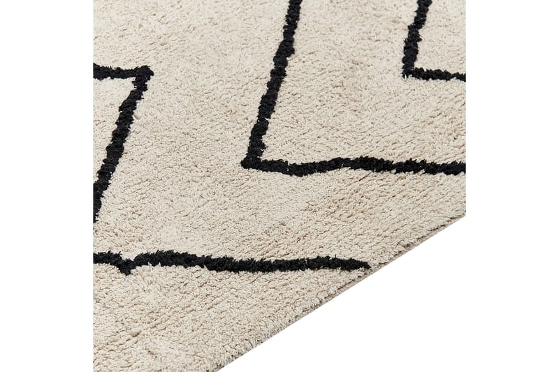 Ryijymatto Eldes 160x230 cm - Beige - Kodintekstiilit & matot - Matto - Moderni matto - Nukkamatto