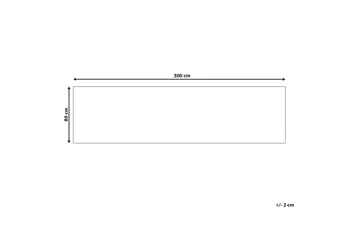 Ryijymatto Enayam 80x300 cm - Sininen - Kodintekstiilit & matot - Matto - Moderni matto - Käytävämatto