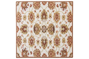 Ryijymatto Ezine 200x200 cm - Beige - Kodintekstiilit & matot - Matto - Moderni matto - Villamatto