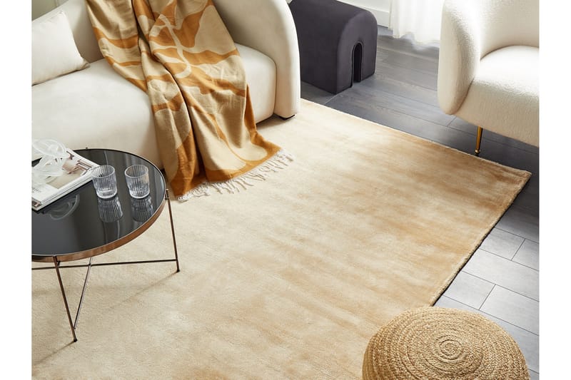 Ryijymatto GesiIi 160x230 cm - Beige - Kodintekstiilit & matot - Matto - Moderni matto - Nukkamatto