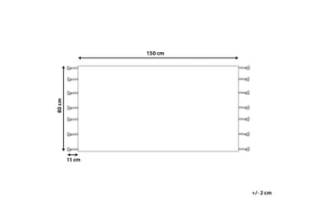 Ryijymatto Hajipur 80x150 cm - Beige - Kodintekstiilit & matot - Matto - Moderni matto - Puuvillamatto