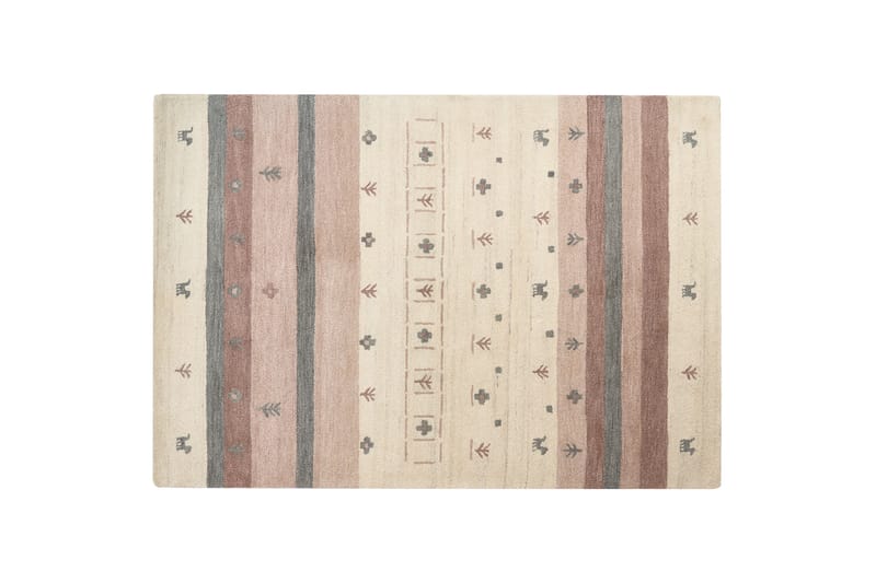 Ryijymatto Karli 160x230 cm - Beige - Nukkamatto