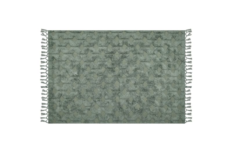 Ryijymatto Kars 160x230 cm - Vihreä - Kodintekstiilit & matot - Matto - Moderni matto - Nukkamatto