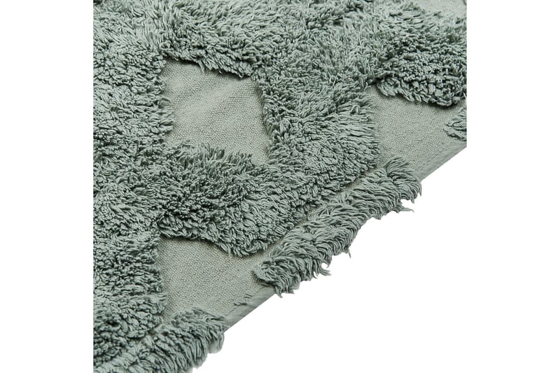 Ryijymatto Kars 160x230 cm - Vihreä - Kodintekstiilit & matot - Matto - Moderni matto - Nukkamatto