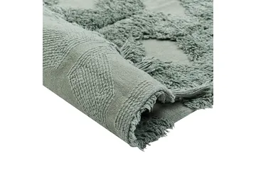 Ryijymatto Kars 160x230 cm - Vihreä - Kodintekstiilit & matot - Matto - Moderni matto - Nukkamatto