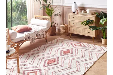 Ryijymatto Kastamonu 140x200 cm - Beige - Kodintekstiilit & matot - Matto - Moderni matto - Puuvillamatto