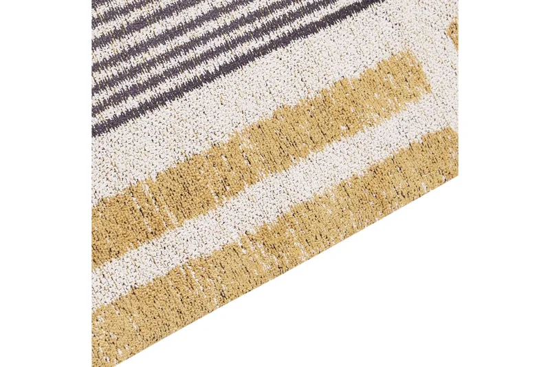 Ryijymatto Katra 80x150 cm - Keltainen - Kodintekstiilit & matot - Matto - Moderni matto - Nukkamatto