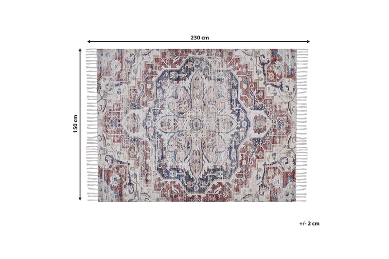 Ryijymatto Kelkit 150x230 cm - Pronssi - Kodintekstiilit & matot - Matto - Moderni matto - Nukkamatto