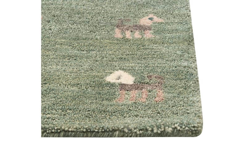 Ryijymatto Kizarli 140x200 cm - Vihreä - Kodintekstiilit & matot - Matto - Moderni matto - Nukkamatto
