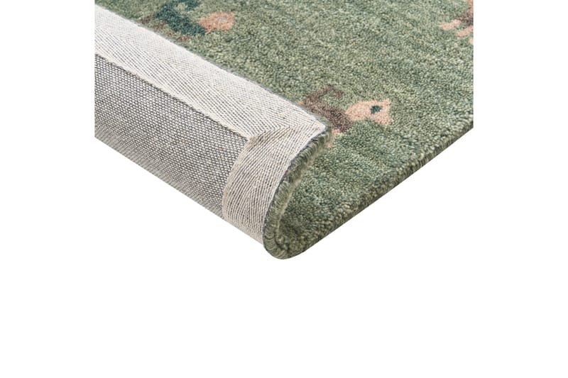 Ryijymatto Kizarli 140x200 cm - Vihreä - Kodintekstiilit & matot - Matto - Moderni matto - Nukkamatto