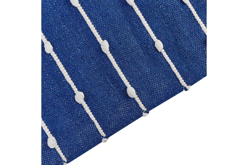 Ryijymatto Kondhali 80x150 cm - Sininen - Kodintekstiilit & matot - Matto - Moderni matto - Puuvillamatto