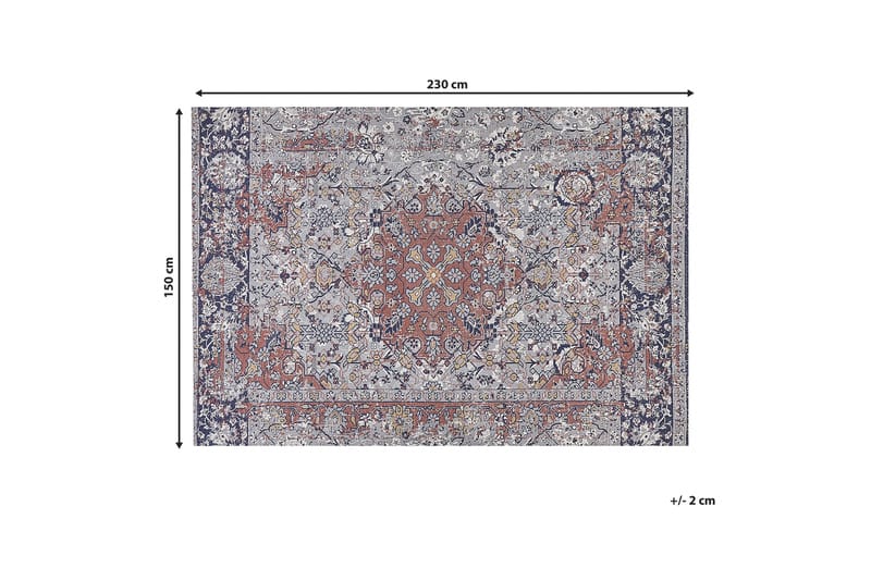 Ryijymatto Korgan 150x230 cm - Pronssi - Kodintekstiilit & matot - Matto - Moderni matto - Nukkamatto