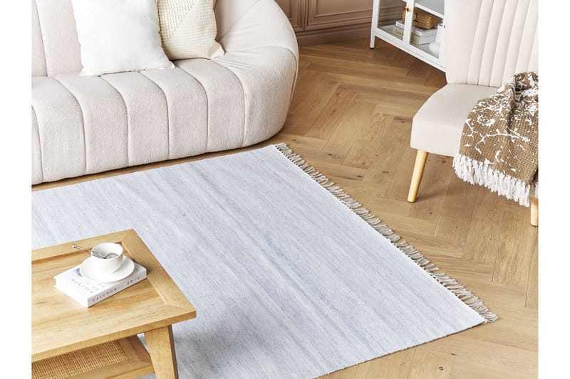 Ryijymatto Malhia 160x230 cm - Sininen - Kodintekstiilit & matot - Matto - Moderni matto - Nukkamatto
