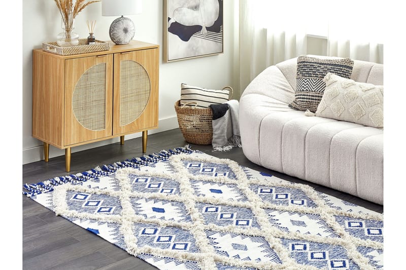 Ryijymatto Manavgat 140x200 cm - Beige - Kodintekstiilit & matot - Matto - Moderni matto - Käytävämatto