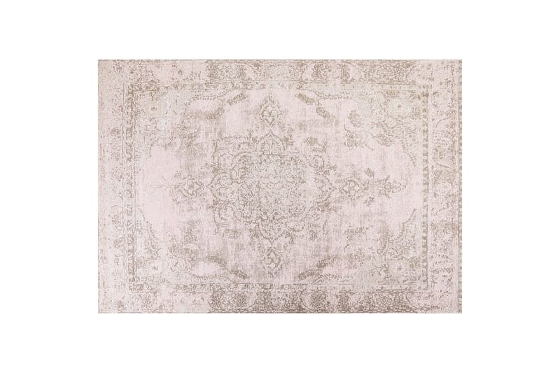 Ryijymatto Matarim 160x230 cm - Vaaleanpunainen - Kodintekstiilit & matot - Matto - Moderni matto - Nukkamatto