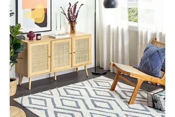 Ryijymatto Menderes 160x230 cm - Beige - Kodintekstiilit & matot - Matto - Moderni matto - Puuvillamatto