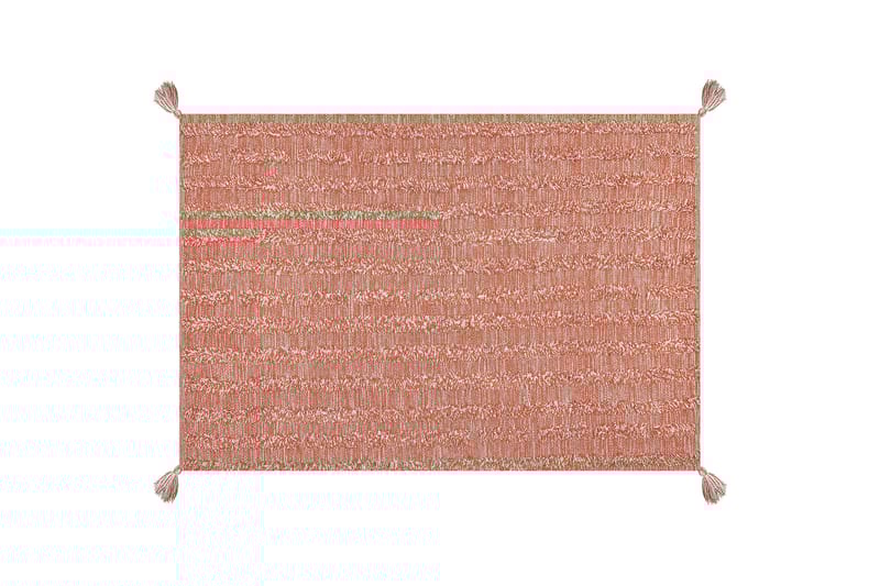 Ryijymatto Mugla 160x230 cm - Oranssi - Kodintekstiilit & matot - Matto - Moderni matto - Nukkamatto