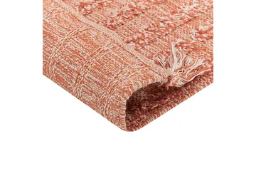 Ryijymatto Mugla 160x230 cm - Oranssi - Kodintekstiilit & matot - Matto - Moderni matto - Puuvillamatto