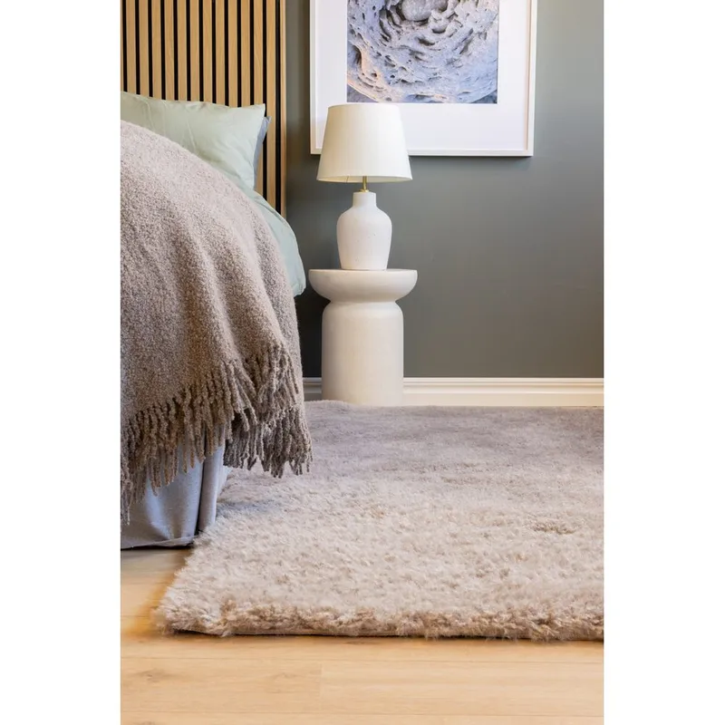 Ryijymatto Nalle - 160x230 cm, Greige - Kodintekstiilit & matot - Matto - Moderni matto - Nukkamatto