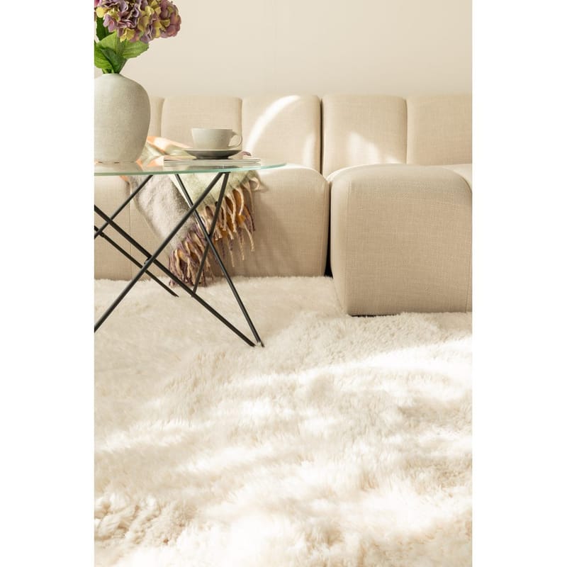 Ryijymatto Nalle - 200x290 cm, Kreemi - Kodintekstiilit & matot - Matto - Moderni matto - Nukkamatto