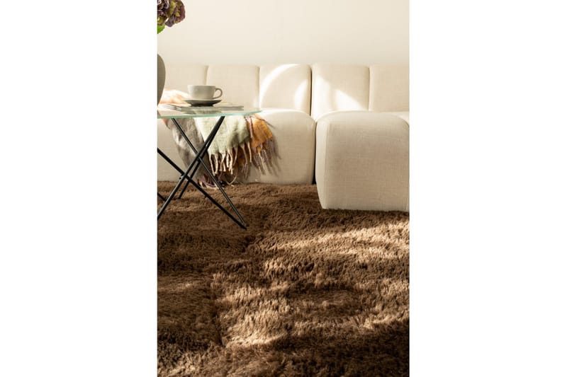 Ryijymatto Nalle - 200x290 cm, Suklaa - Kodintekstiilit & matot - Matto - Moderni matto - Nukkamatto