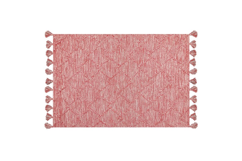 Ryijymatto Nigde 140x200 cm, Punainen
