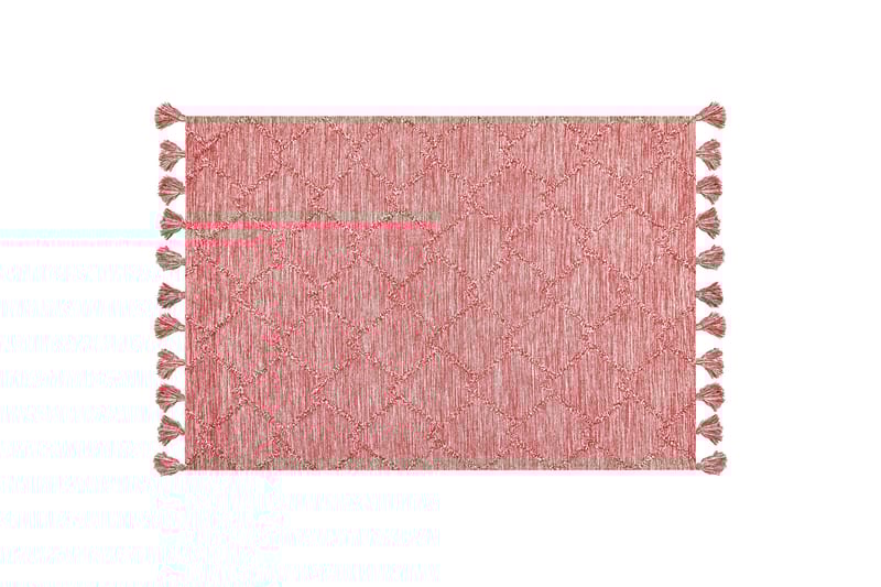 Ryijymatto Nigde 160x230 cm - Punainen - Kodintekstiilit & matot - Matto - Moderni matto - Nukkamatto