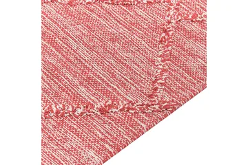 Ryijymatto Nigde 80x150 cm - Punainen - Kodintekstiilit & matot - Matto - Moderni matto - Puuvillamatto
