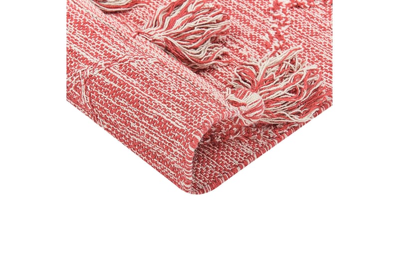 Ryijymatto Nigde 80x150 cm - Punainen - Kodintekstiilit & matot - Matto - Moderni matto - Puuvillamatto