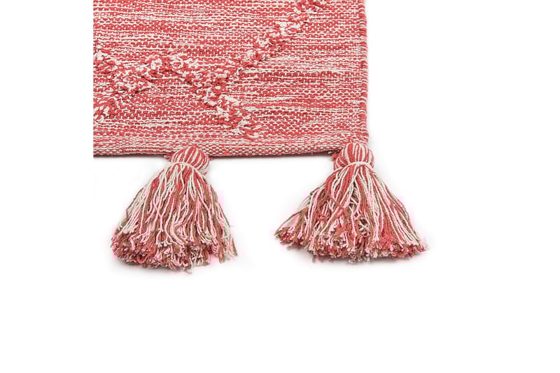 Ryijymatto Nigde 80x150 cm - Punainen - Kodintekstiilit & matot - Matto - Moderni matto - Puuvillamatto