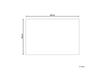 Ryijymatto Nizip 160x230 cm - Vaaleanpunainen - Kodintekstiilit & matot - Matto - Moderni matto - Puuvillamatto