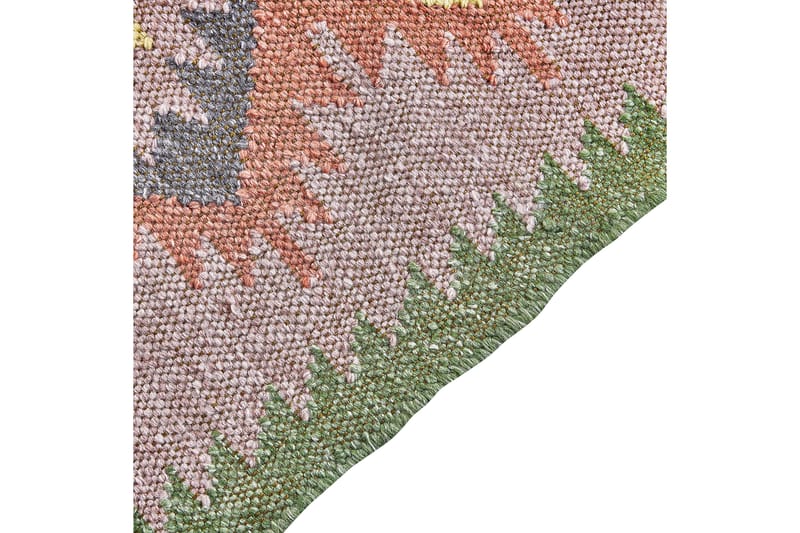 Ryijymatto Sahbaz 80x150 cm - Vihreä - Kodintekstiilit & matot - Matto - Moderni matto - Nukkamatto