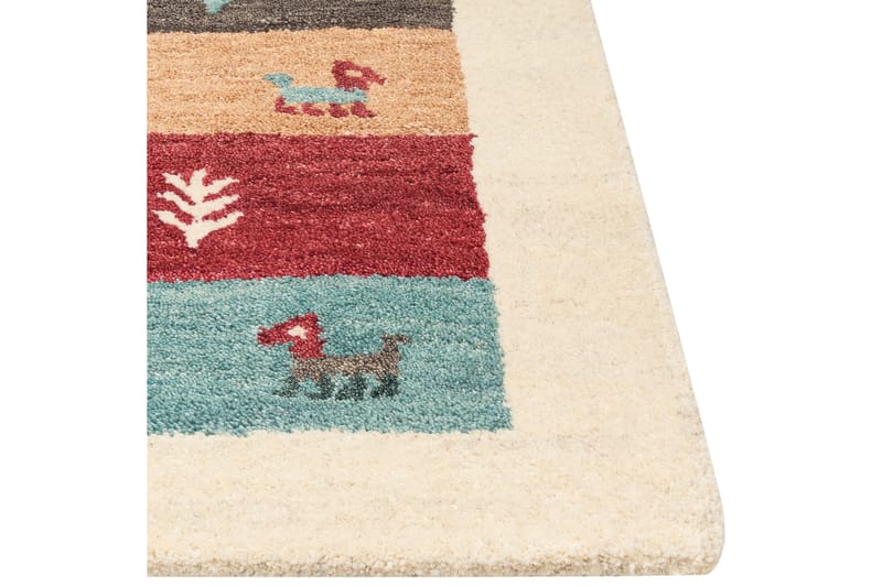 Ryijymatto Sarilar 160x230 cm - Punainen - Kodintekstiilit & matot - Matto - Moderni matto - Villamatto