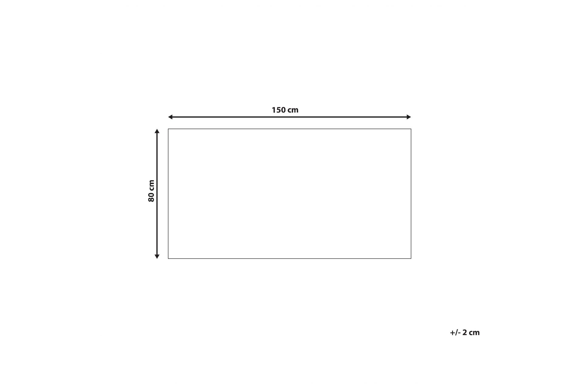 Ryijymatto Sevan 80x150 cm - Musta/Valkoinen - Kodintekstiilit & matot - Matto - Moderni matto - Nukkamatto