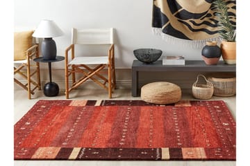 Ryijymatto Sinanli 160x230 cm - Punainen - Kodintekstiilit & matot - Matto - Moderni matto - Villamatto